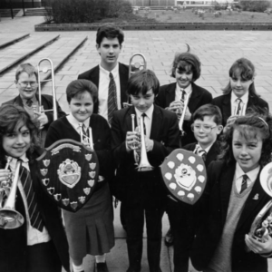 L>R- Susan Ovington, Stewart Johnson, Sam Donald, Dan Cook, Ian Forbes, Julie Padfield, Robert Kennedy, Clare Auld, Angela Garrett
